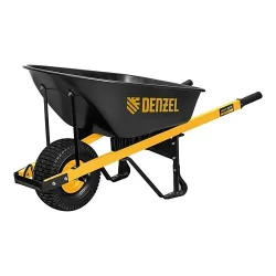 Тачка строительная Denzel усиленная, 140 л, 230 кг