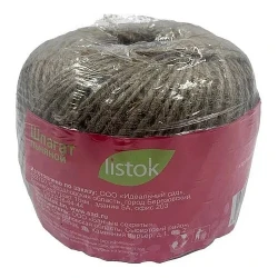 Шпагат льняной listok, 50 м 56 г Шпагат льняной listok, 50 м 56 г