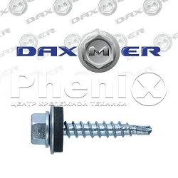 Саморез КРОВЕЛЬНЫЙ 4,8*50 Daxmer цинк 150шт Саморез КРОВЕЛЬНЫЙ 4,8*50 Daxmer цинк 150шт