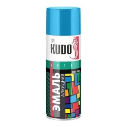 Краска KUDO аэрозольная голубая алкидная, 520 мл Краска KUDO аэрозольная голубая алкидная, 520 мл
