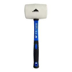 Киянка резиновая 680 гр белая резина VERTEXTOOLS Киянка резиновая 680 гр белая резина VERTEXTOOLS