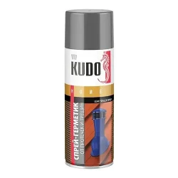 Герметик KUDO спрей от протечек и трещин серый, 520 мл Герметик KUDO спрей от протечек и трещин серый, 520 мл