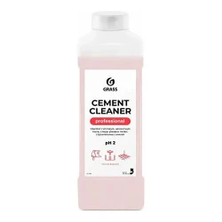 Очиститель после ремонта для удаления остатков цемента GRASS Cement cleaner кислотный, 1 л Очиститель после ремонта для удаления остатков цемента GRASS Cement cleaner кислотный, 1 л