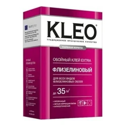 Клей для флизелиновых и структурных обоев KLEO Extra, 250 г