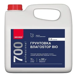 Грунтовка Неомид ВлагоСтоп Био концентрат 1:4, 3 л