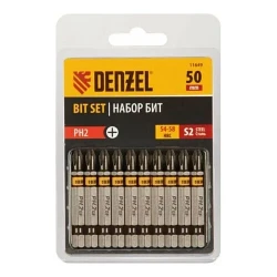 Бита Denzel PH2х50 сталь S2 (11649) шестигранный профиль