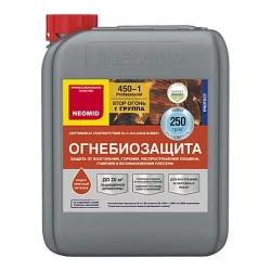 Огнебиозащита Неомид тонированный I группа Neomid 450-I, 10 кг Огнебиозащита Неомид тонированный I группа Neomid 450-I, 10 кг