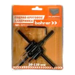 Сверло Bohrer круговое по дереву (балеринка) 30-130 мм Сверло Bohrer круговое по дереву (балеринка) 30-130 мм