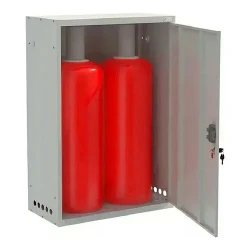 Шкаф для 2-х газовых баллонов 50л. оцинков. разборный