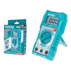Мультиметр цифровой Тотал с ЖК-дисплеем, обрезиненный корпус. TMT460012