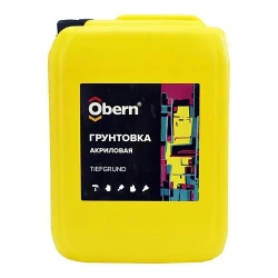 Грунтовка Оберн Тифенгрунт глубокого проникновения, 5 л (100 шт/под) Грунтовка Оберн Тифенгрунт глубокого проникновения, 5 л (100 шт/под)