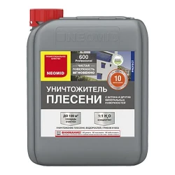 Очиститель Неомид 600 для удаления плесени, 5 л Очиститель Неомид 600 для удаления плесени, 5 л