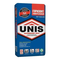 Наливной пол Юнис Горизонт, 20 кг (64 шт/под)