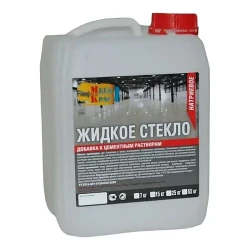Жидкое стекло МегаКрасс натриевое, 15 кг