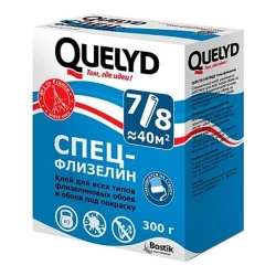 Клей Quelyd Спец Флизелин для флизелиновых обоев, 40 м2 Клей Quelyd Спец Флизелин для флизелиновых обоев, 40 м2